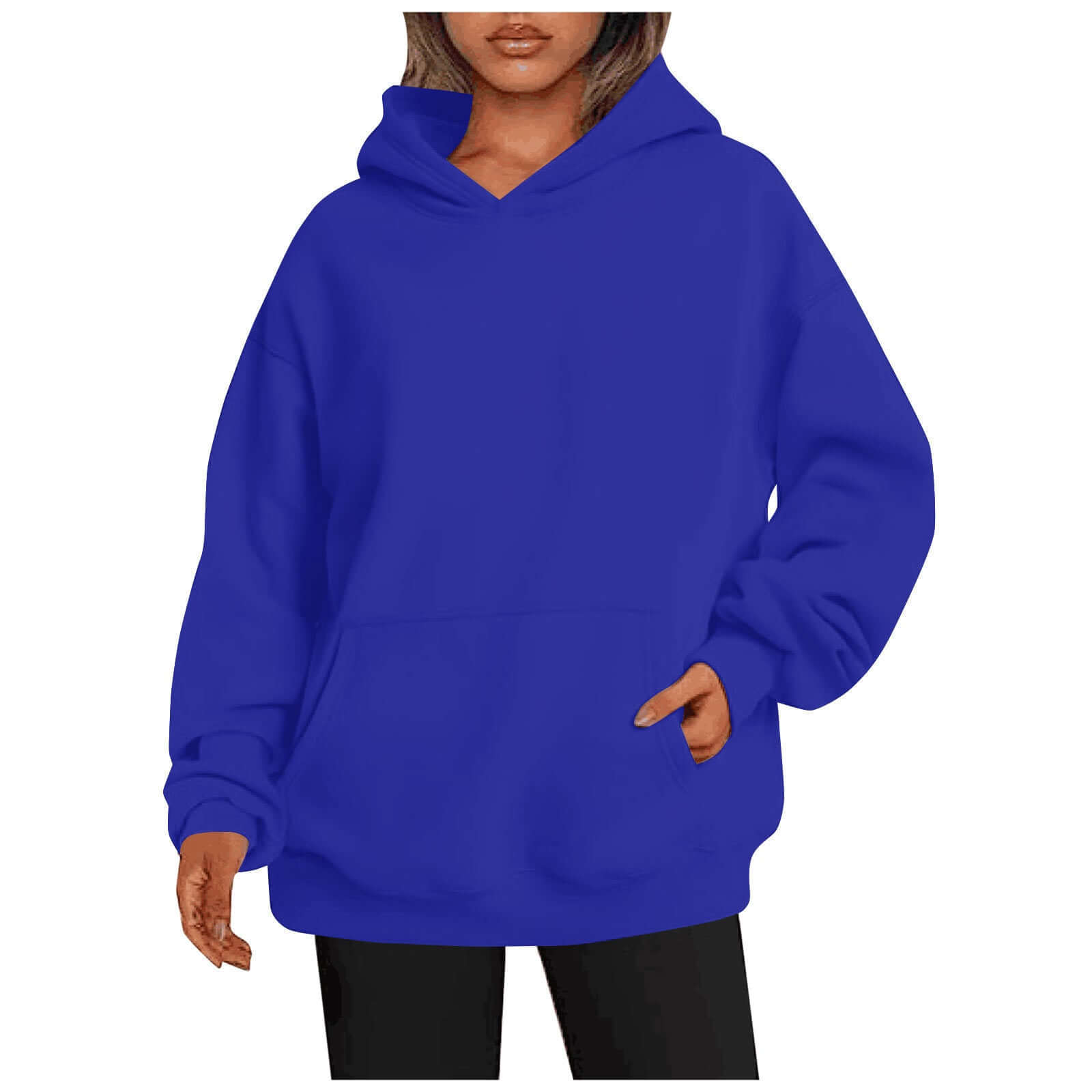 VexoFinds Women’s Oversized Hoodie – Soft Pullover Sweatshirt with Pockets